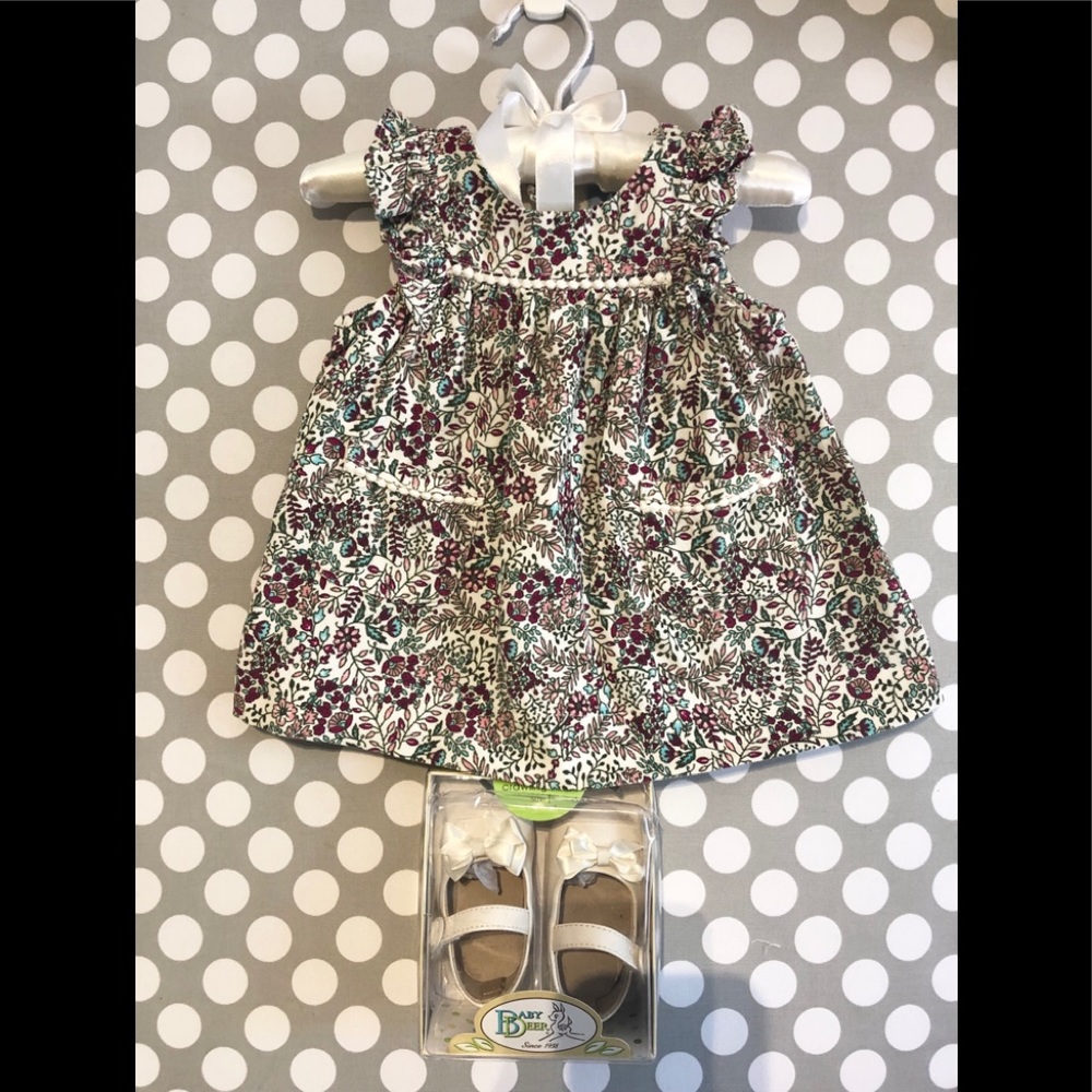 Gap Dress for Baby Girl & Shoes